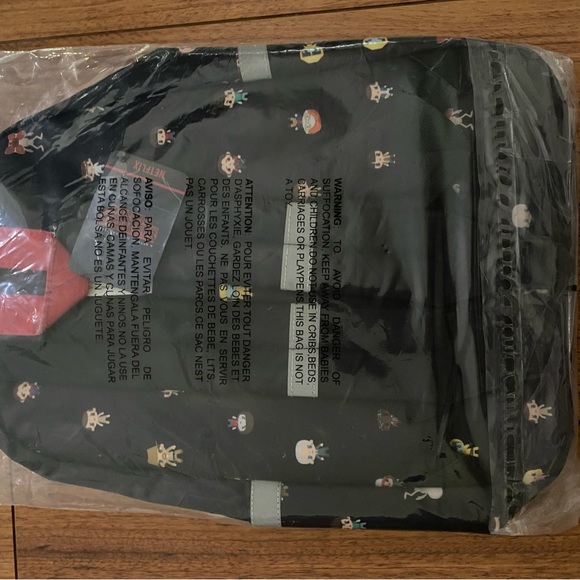 Loungefly Stranger Things Characters
Backpack Black, with red. - Picture 5 of 5